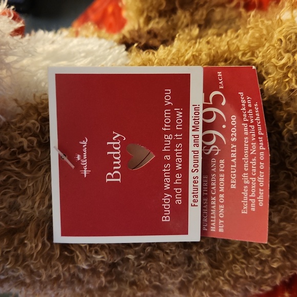 Hallmark Buddy the dog features sound with motion. Never used just collected. - Picture 6 of 9